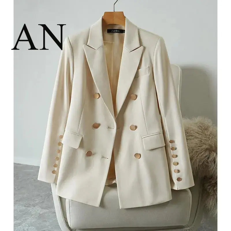Elegant Casual Women's Jacket for Spring & Autumn