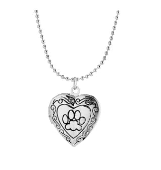 Dog Paw Print Pendant