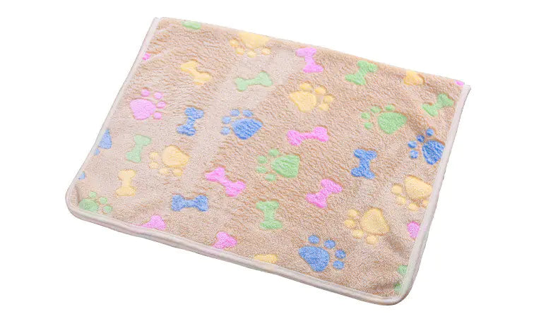 Pet Blanket - Super Soft Coral Fleece for Dogs and Cats