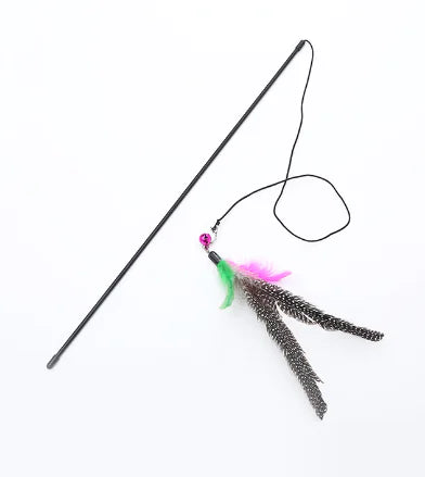 Quality Cat Toy with Cute Feather Bird Design