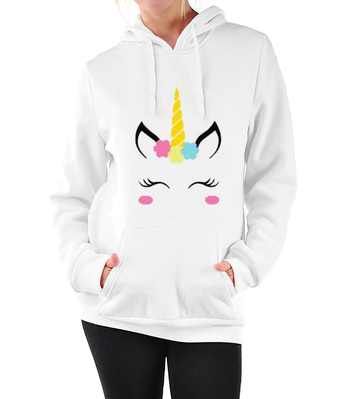 Cartoon Hooded Long Sleeve Sweatshirt