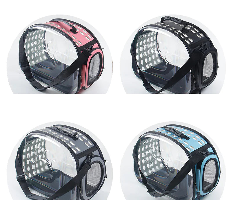 Transparent Pet Backpack for Cats and Dogs