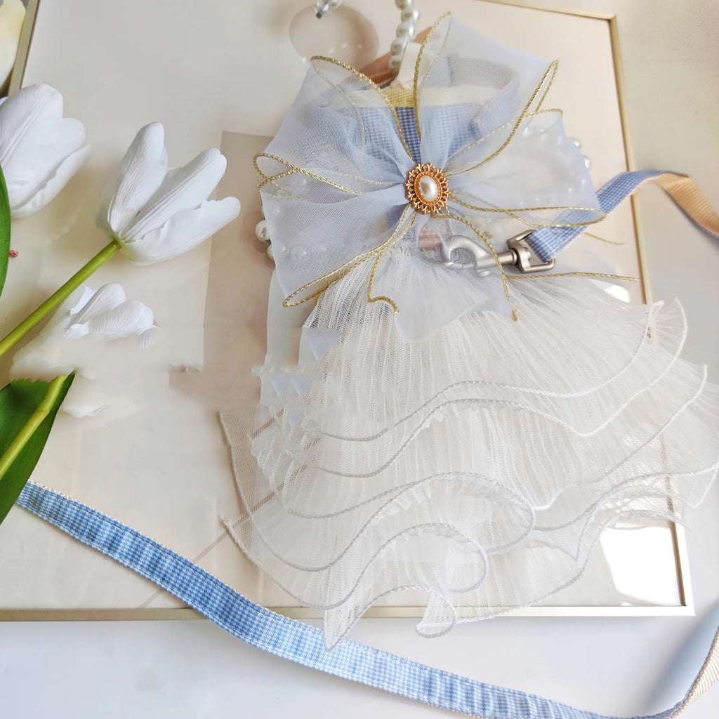 Layers of Yarn Pet Leash for Cats and Dogs