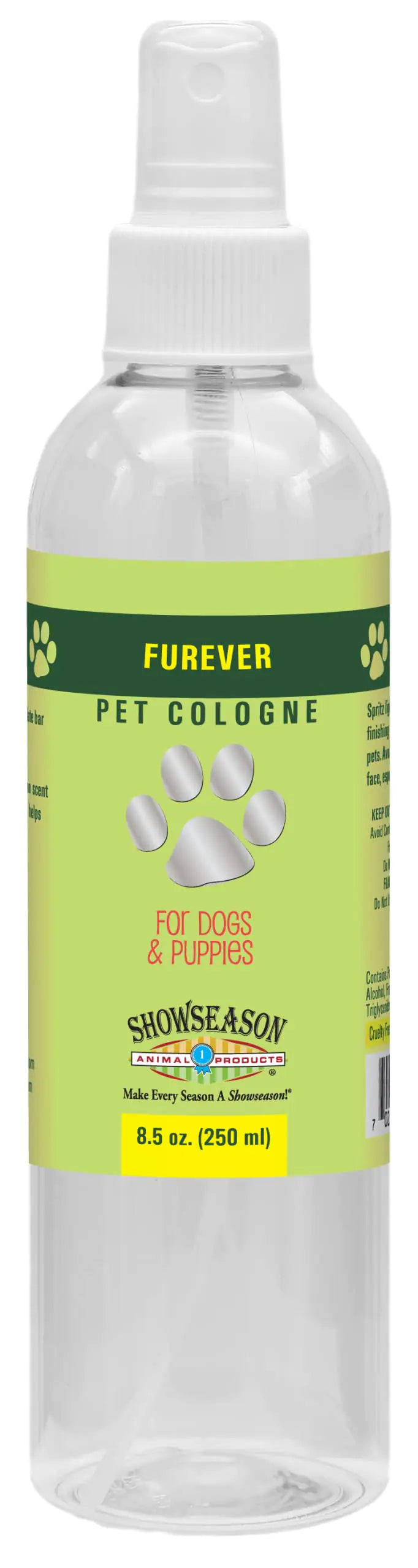 Furever Dog Cologne 8.5 oz. Dog Perfume Long-Lasting | Deodorizing Spray | Made In The USA