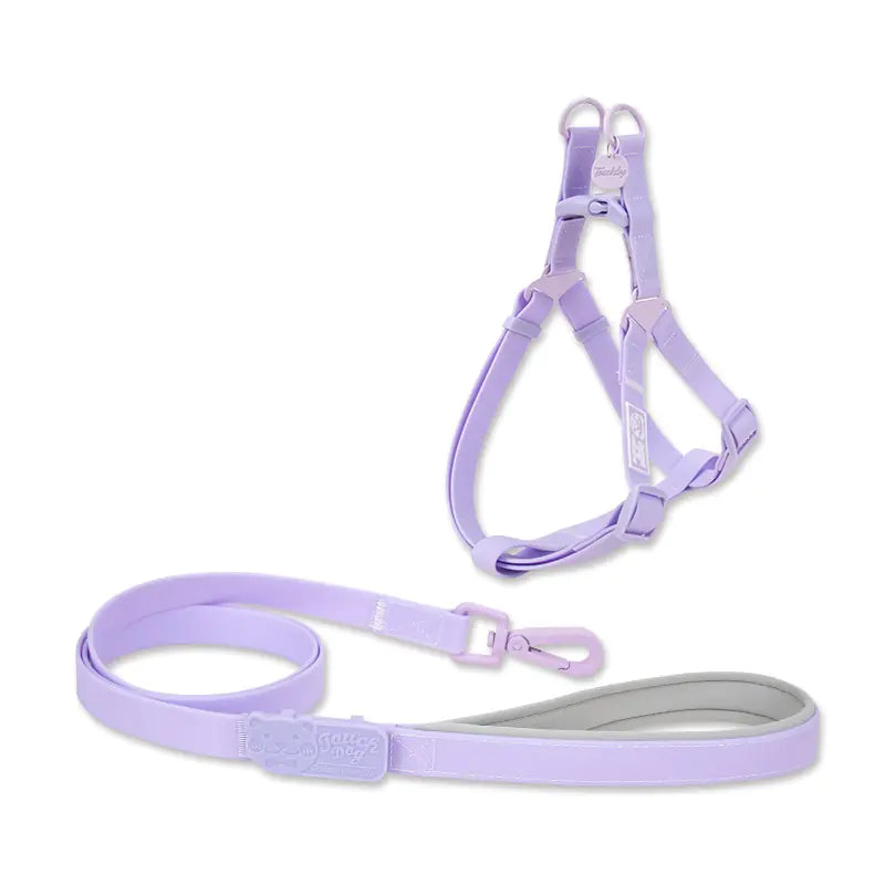 Waterproof Jelly Color PVC Pet Chest Back Collar