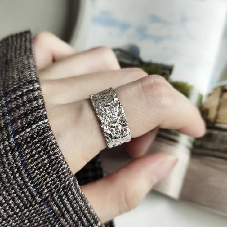 Trendy Japanese-Korean Minimalist Wide Ring for All