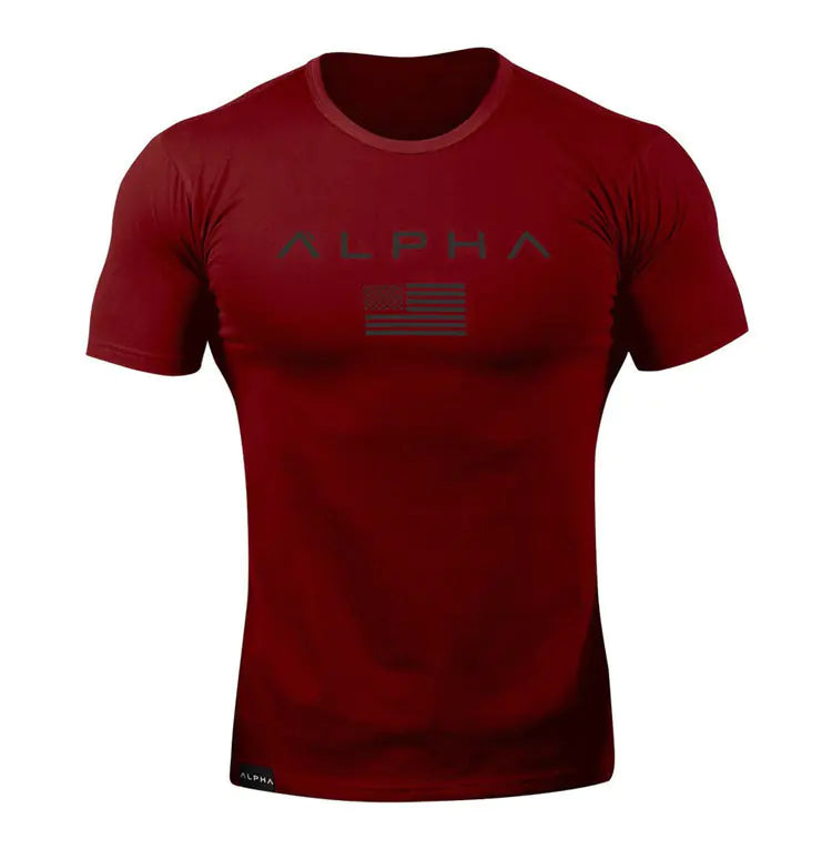 Men's Summer Fitness T-Shirt - Breathable Casual Wear