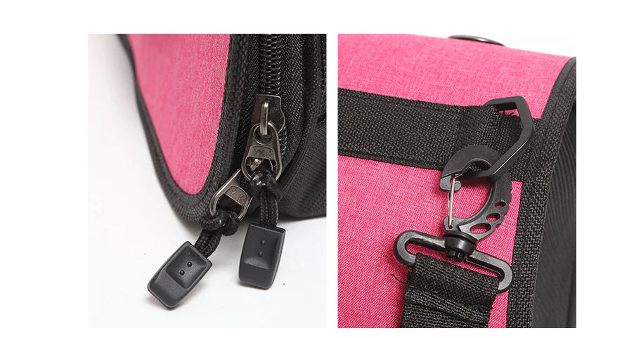 Foldable Cat Backpack with Breathable Mesh Design