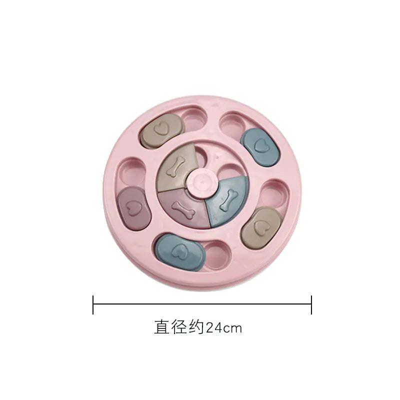 Interactive Dog Feeding Puzzle Toy for Slow Eating