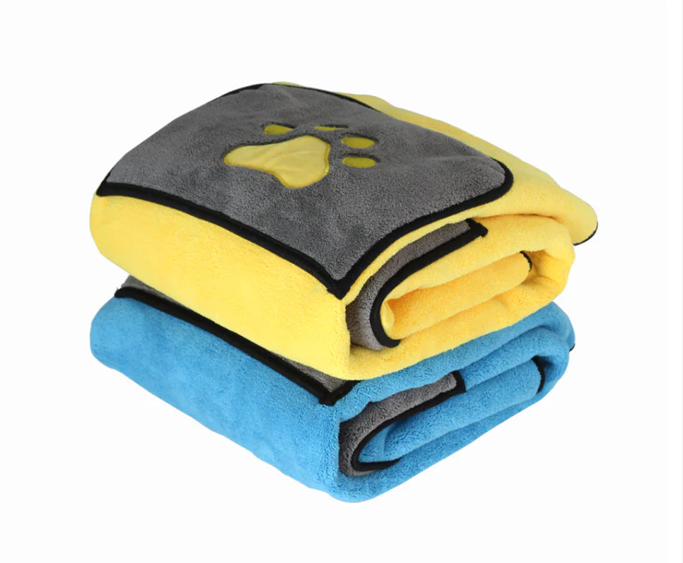 Double-Sided Microfiber Pet Towel and Bathrobe Blanket