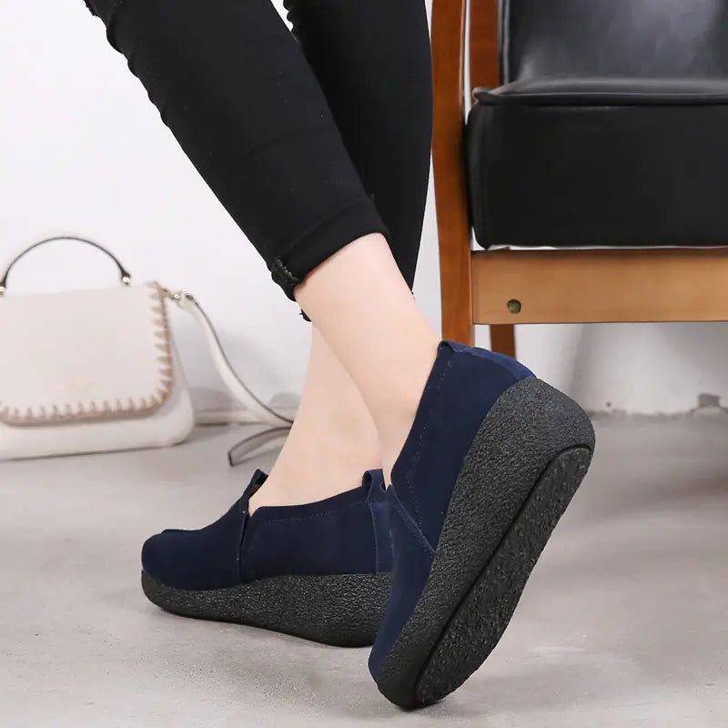 New Women's Thick Sole Platform Rocking Shoes