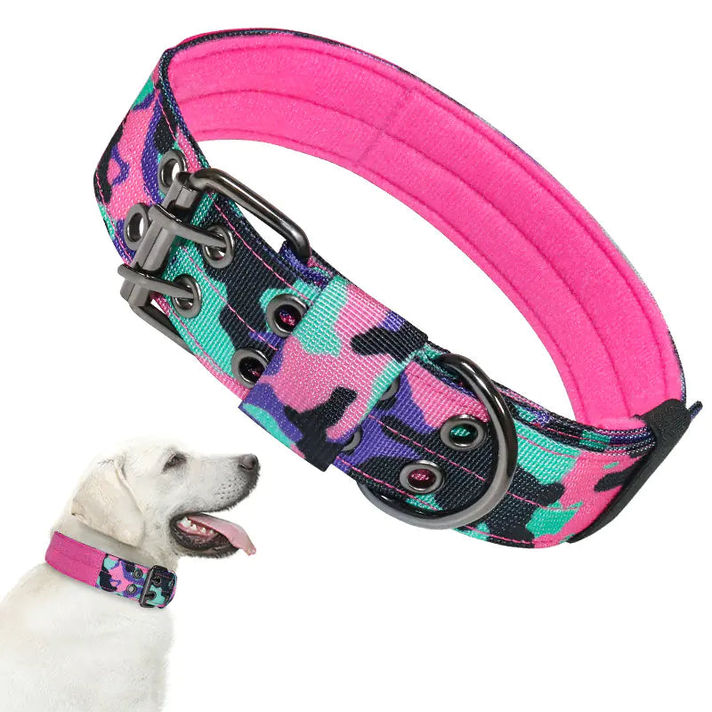 Adjustable Gear Collar Leash for Dogs