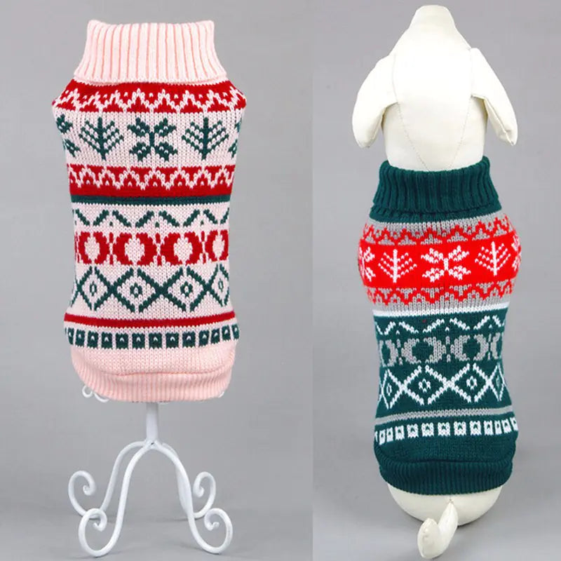 Knitted Sweater for Pets and Dogs