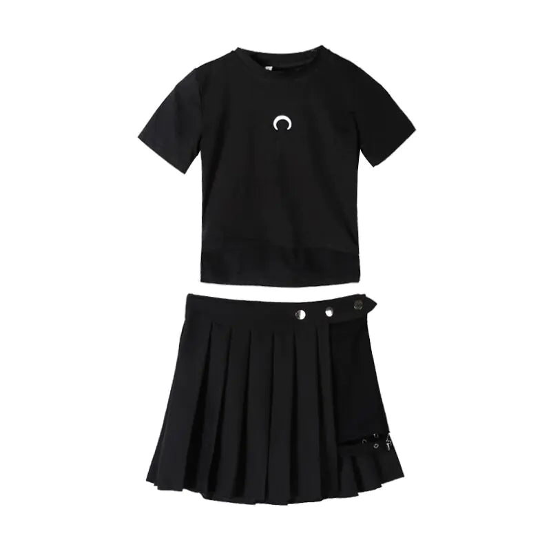High Waist Sexy Two-Piece Skirt Shorts for Women