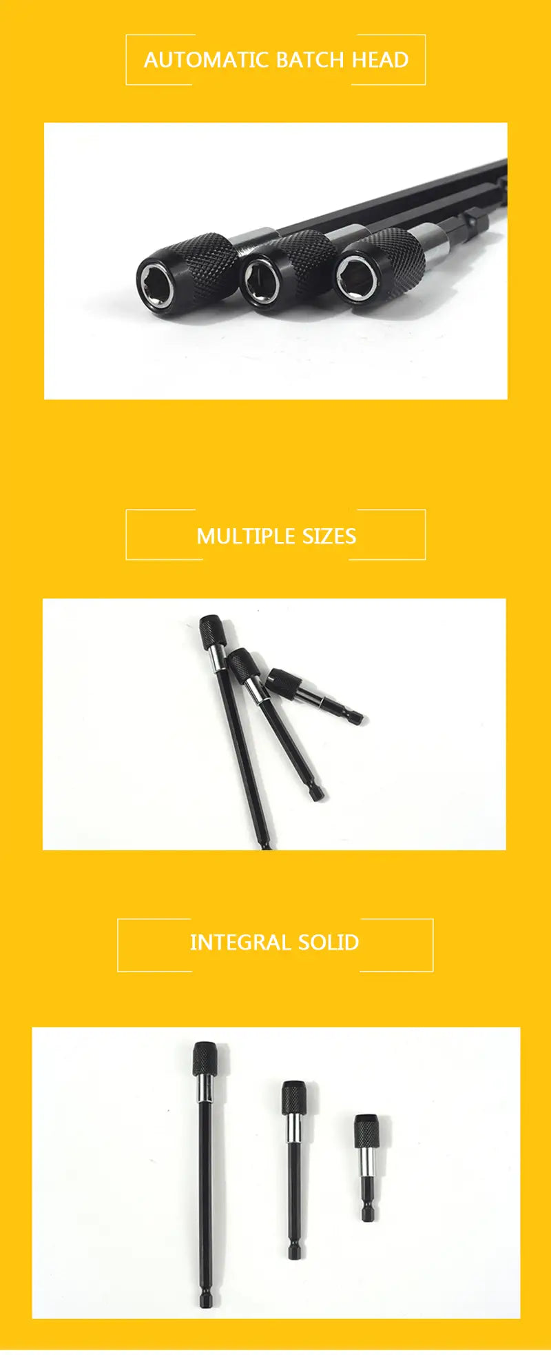 Upgrade Drilling Power with 60mm-150mm Quick Adapter