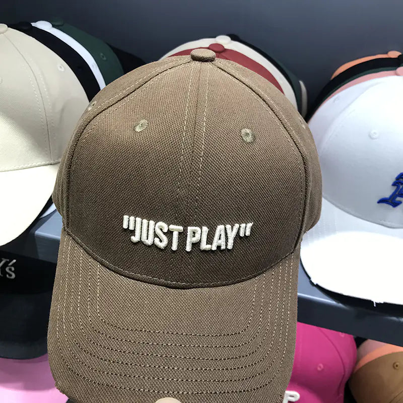 3D Letter Duck Tongue Hat for Men and Women