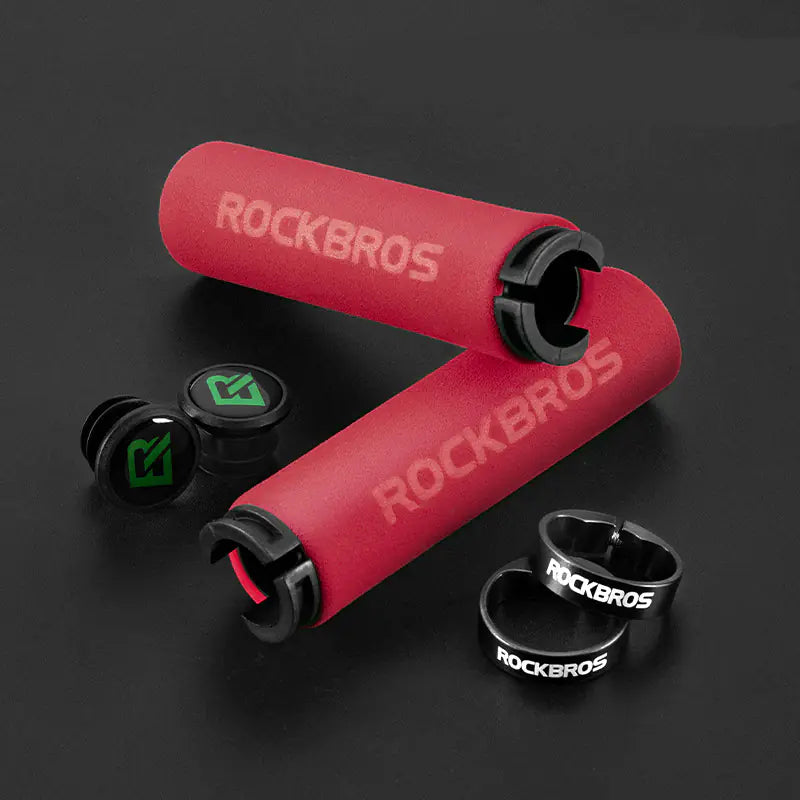 Locke Brothers Silicone Foam Bicycle Handlebar Locks