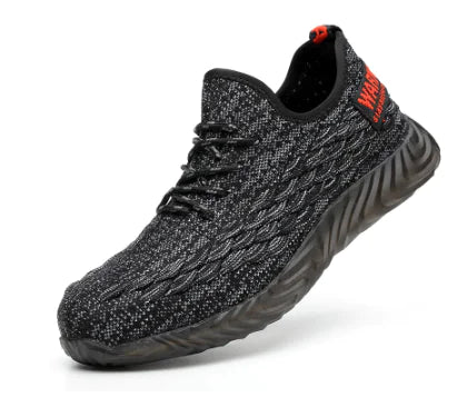 Men's Breathable Safety Shoes with Anti-Puncture Design