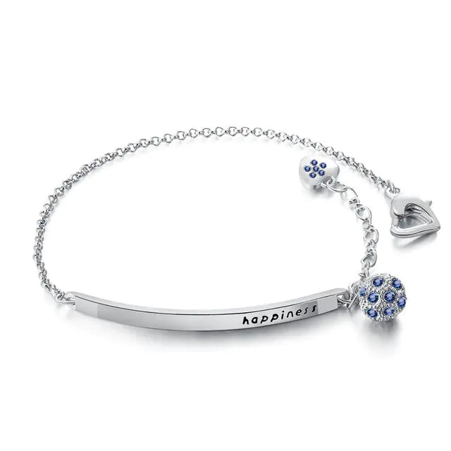 Happiness Rose Gold and Gold Ball Bracelet