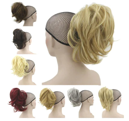 Soft Ponytail Wig in European Style