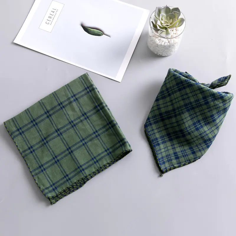 Double-sided Dog Turban Birthday Gift Water Bib