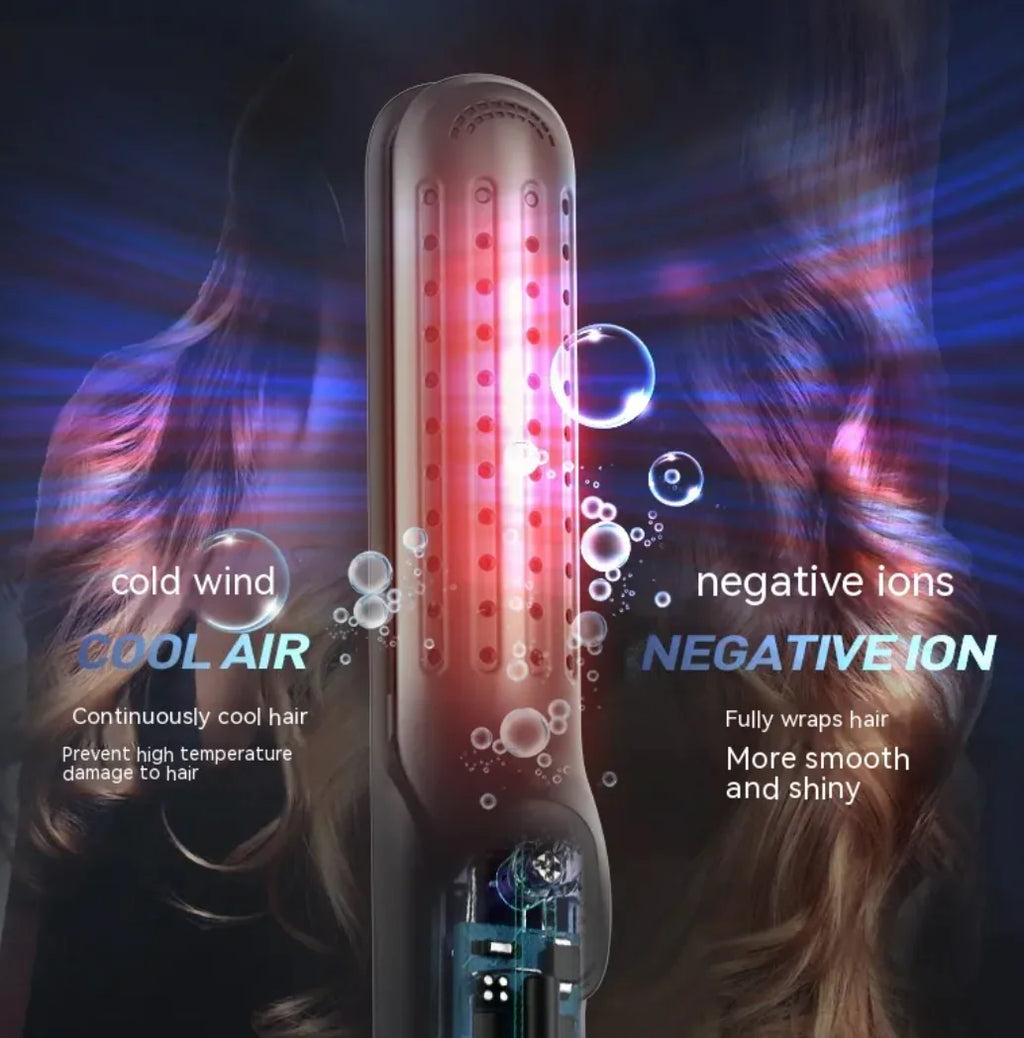 Cold Air Hair Straightening Clamp