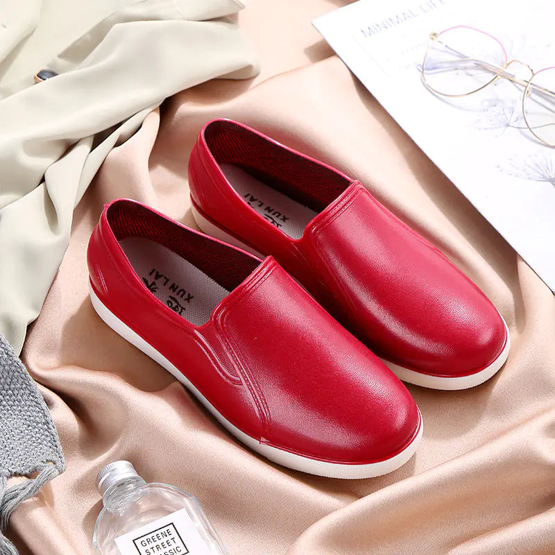 Women's Waterproof Non-slip Rubber Rain Shoes