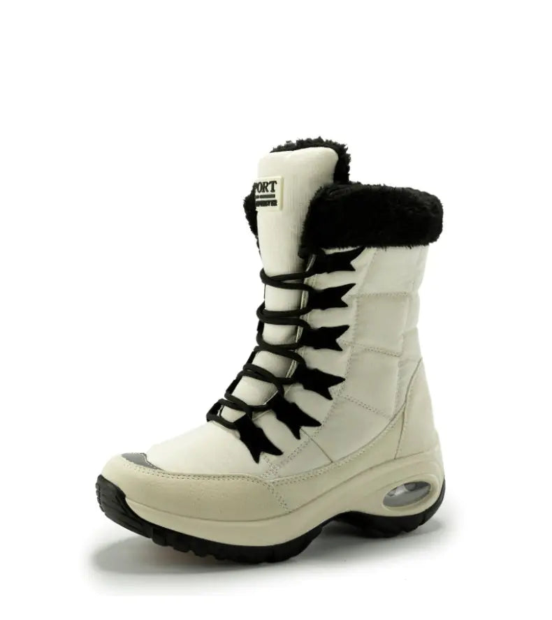 Women's Winter Snow Boots with Fleece Lining