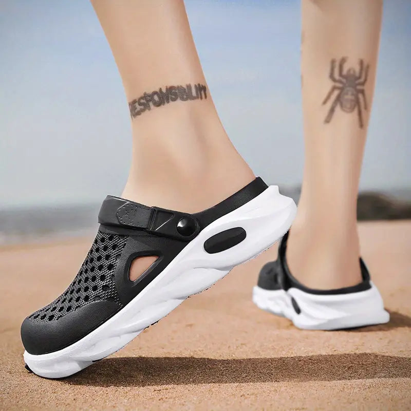 Men's Lightweight Comfy Non-Slip Garden Clogs