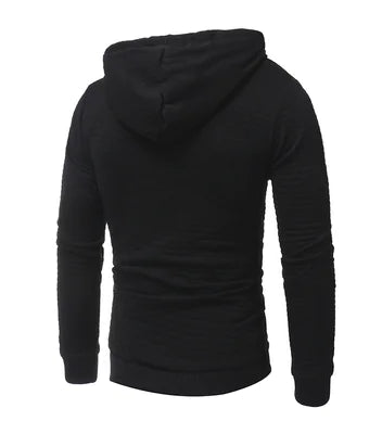 Men's Hooded Casual Pullover Sweatshirt Jacket