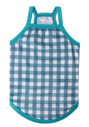 Summer Thin Plaid Camisole with Fashionable Style
