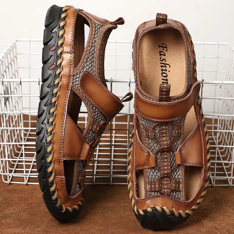 Men's Genuine Leather Outdoor Sandals (New Style)
