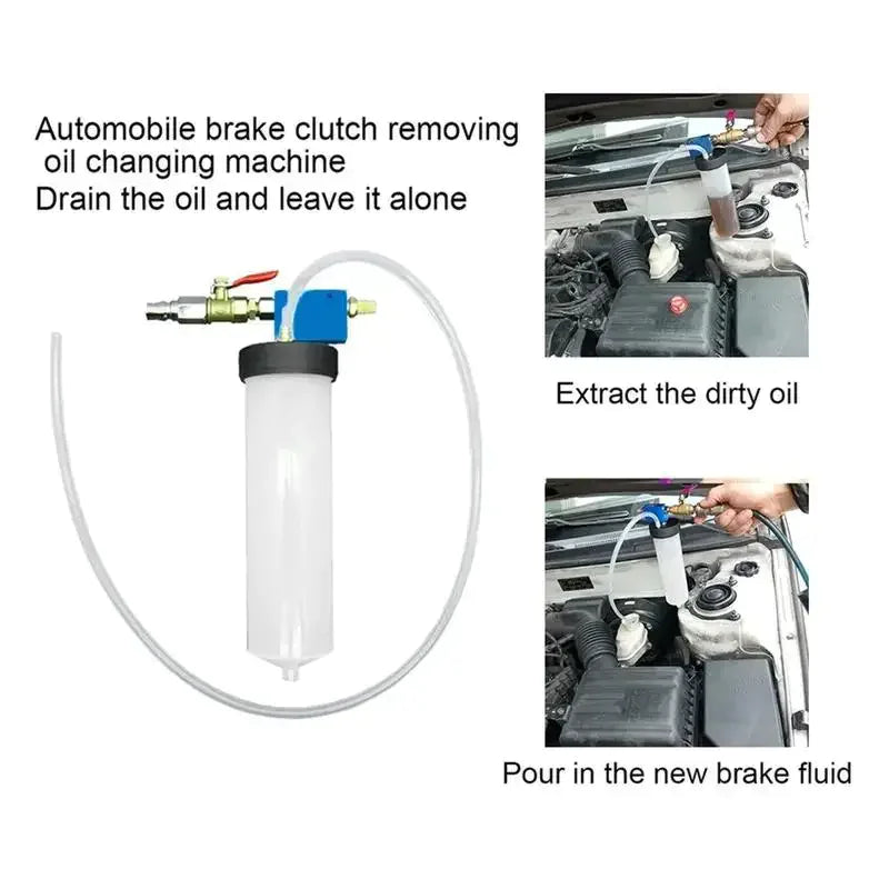 Vacuum Brake Bleeder Car Vehicle Tank Fluid Oil Change Pump Equipment Tool Kit