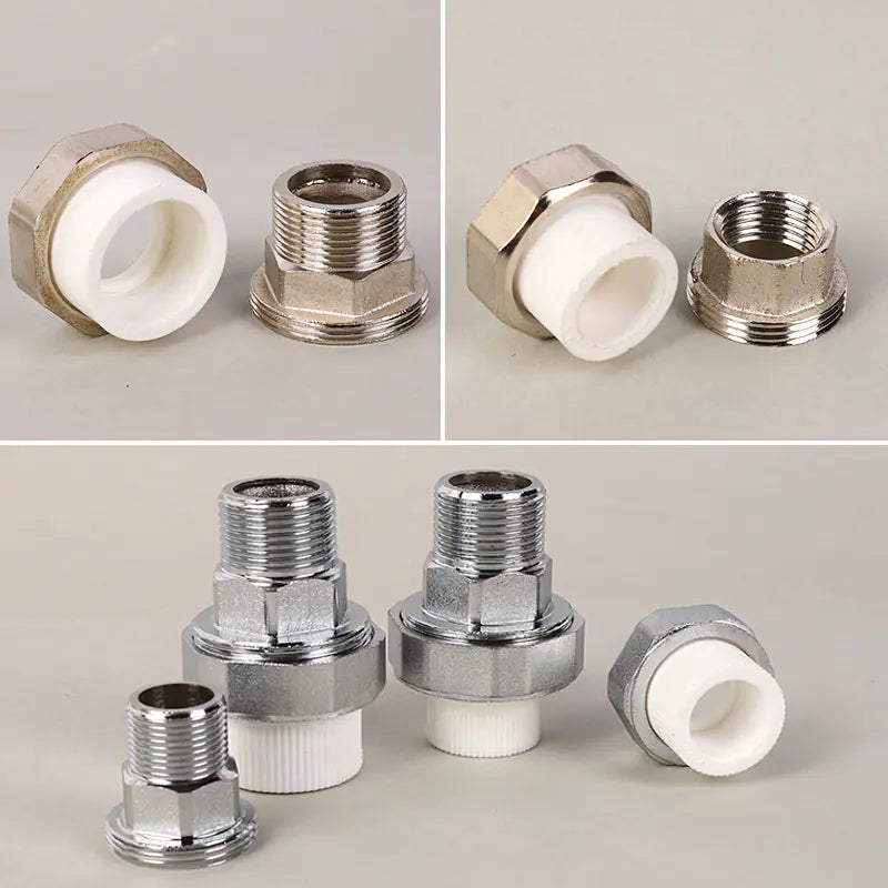 3/4" PPR Male and Female Threaded Coupling Fitting