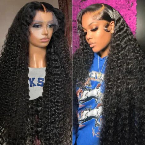 Human Hair Wig with Headband