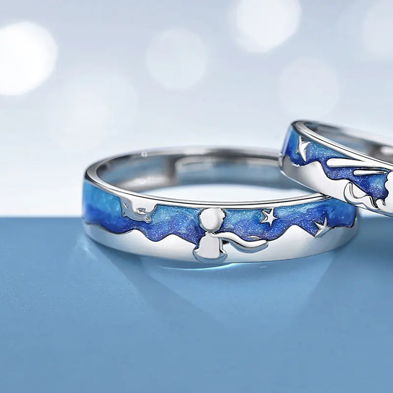 Fashion Fox Couples Rings for Men and Women