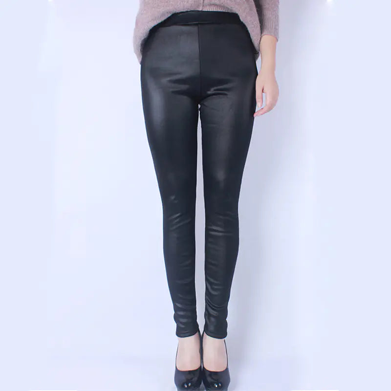 Plus Size Leggings and Leather Pants Collection