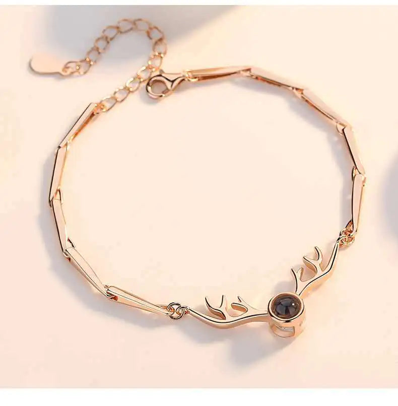 Bracelet with "I Love You" in 100 Languages