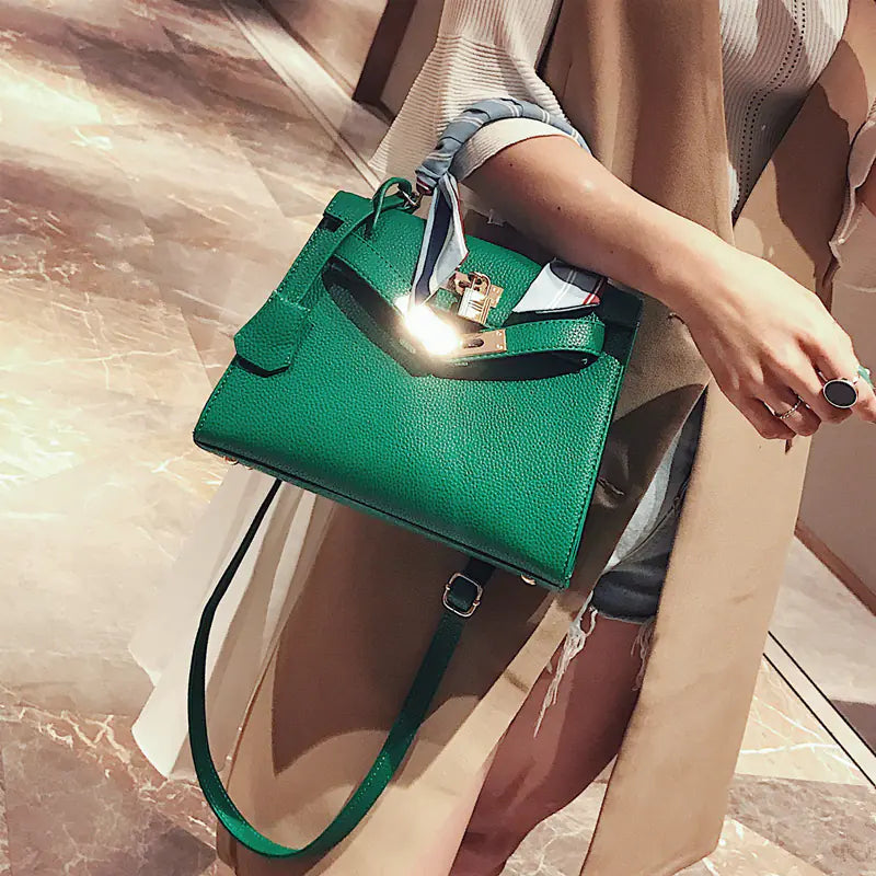 Kylie Bag Fashionable Handbag with Scarf