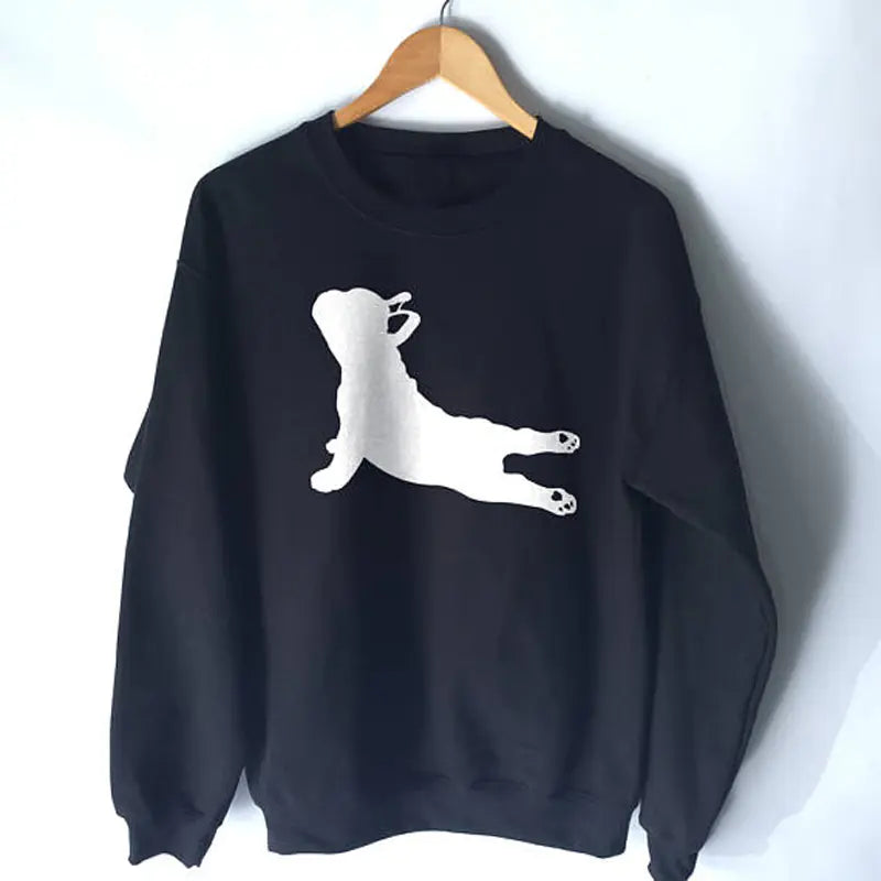 French Bulldog Yoga Pose Sweatshirt