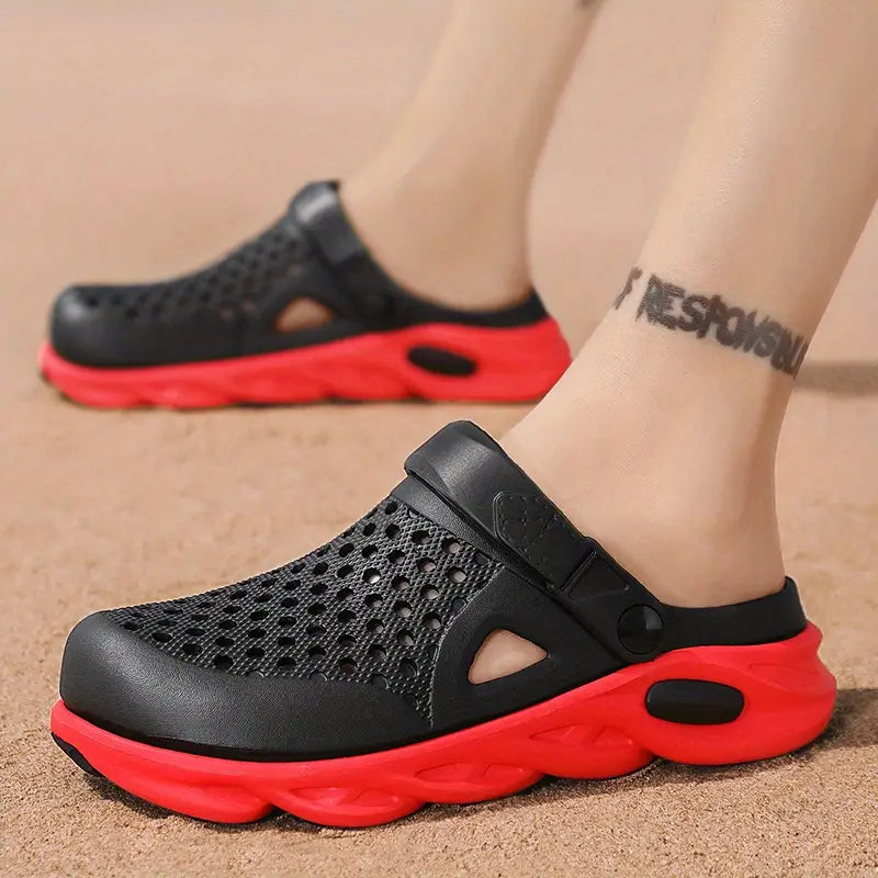 Men's Lightweight Comfy Non-Slip Garden Clogs