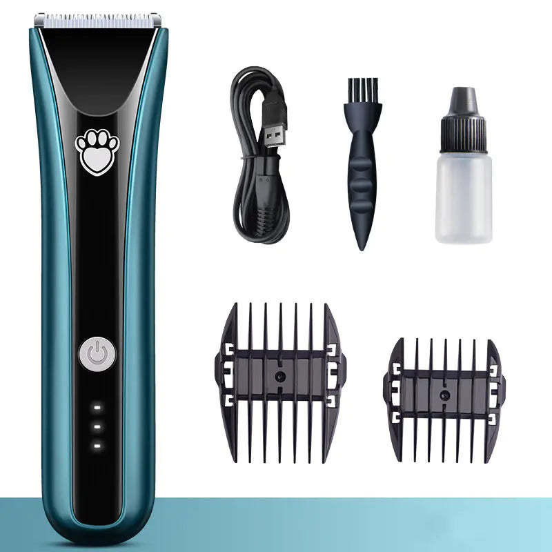 Waterproof Electric Pet Clipper with Quiet Operation