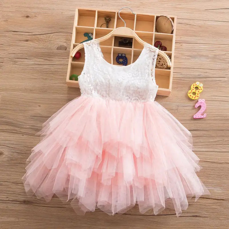 Lace Princess Dress for Girls
