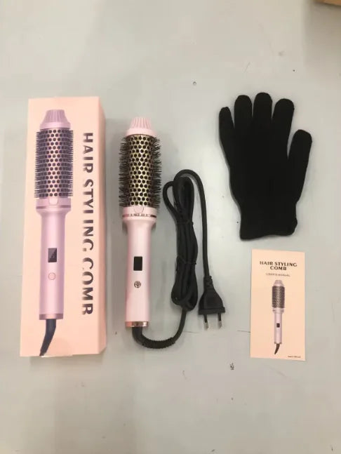 Multifunctional Portable Hair Curler & Straightening Comb