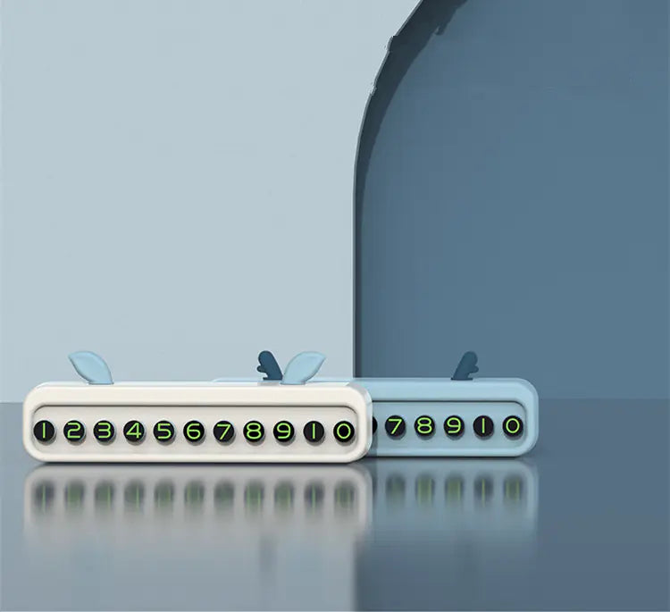 Car Parking Phone Number Sign for Vehicle Relocation