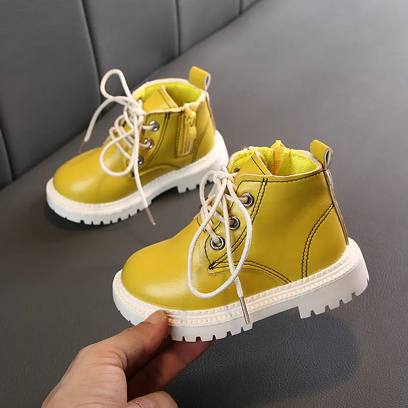 Children's Leather Ankle Boots for All Seasons