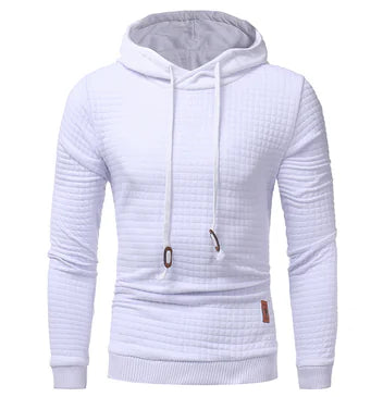 Men's Hooded Casual Pullover Sweatshirt Jacket