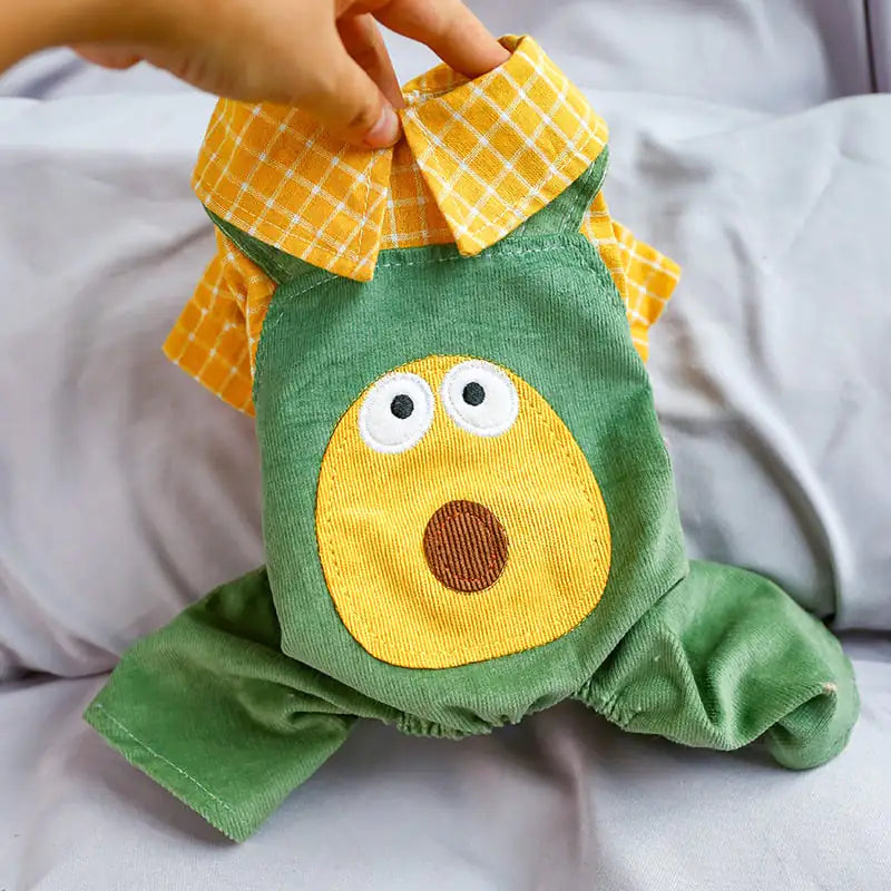 New Avocado Cat Costume for Spring and Summer