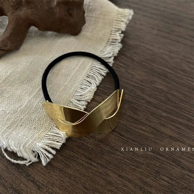 Elastic Metal Hair Ties and Accessories
