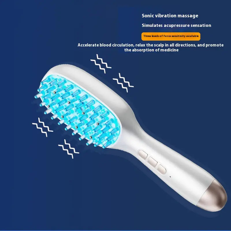 Red & Blue Light Hair Growth Massage Comb